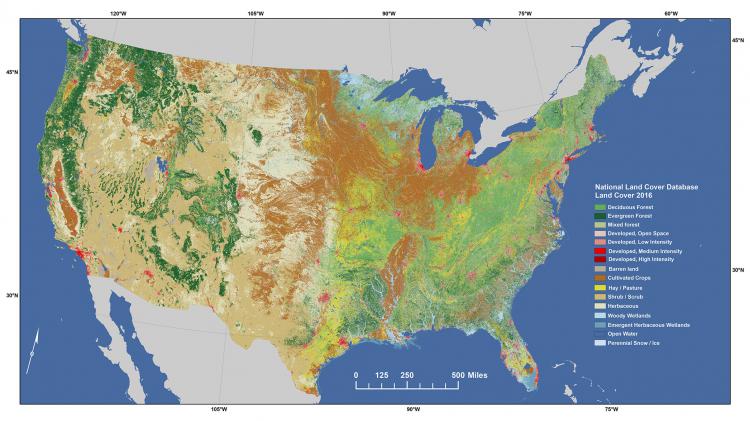National Land Cover Database 2016 Completed and Released | Land Imaging ...