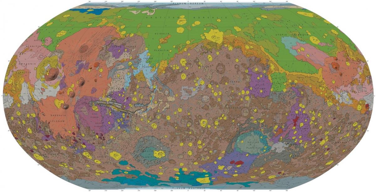Geologic Map of Mars 