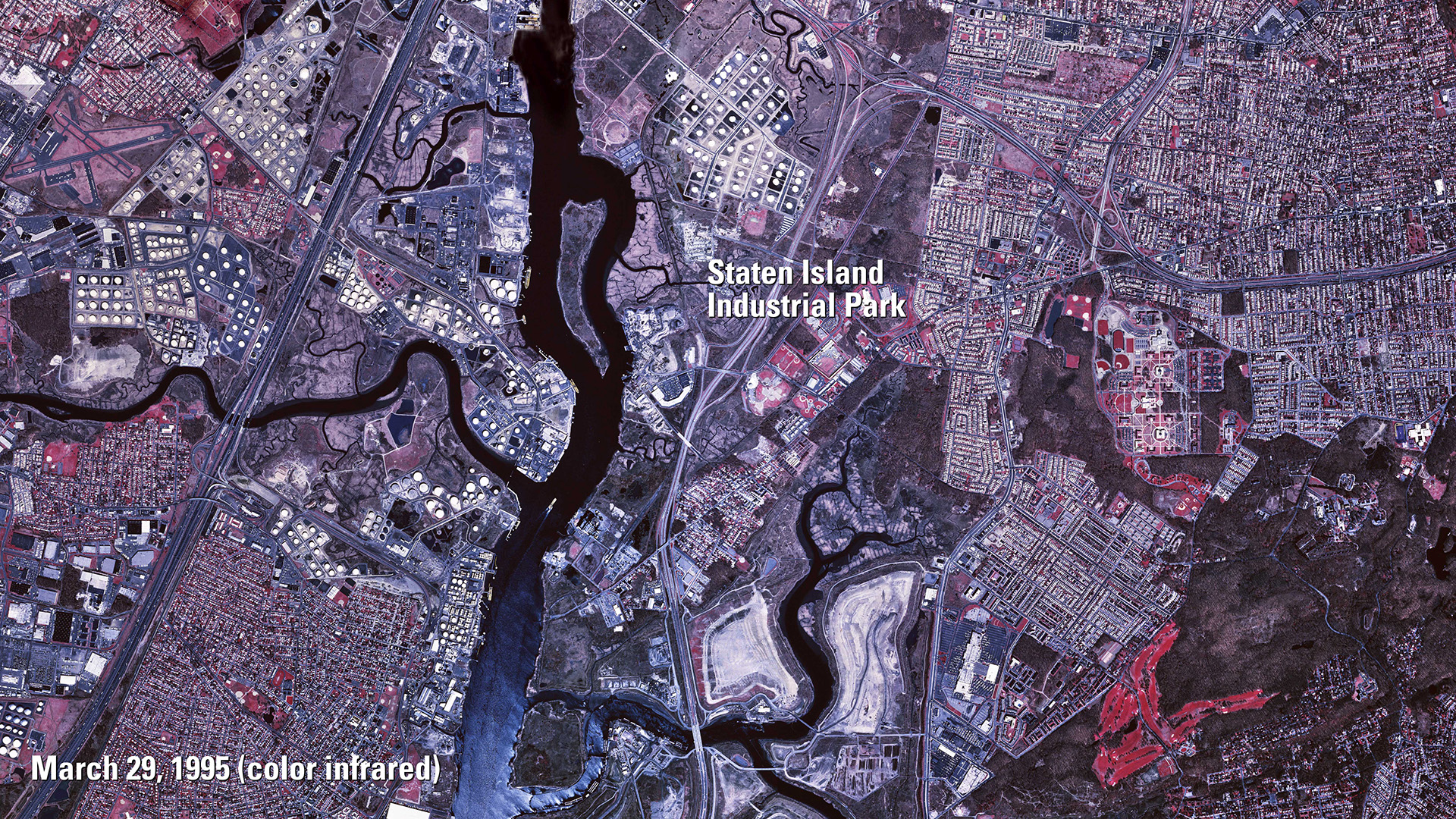 1995 image of Staten Island Industrial Park