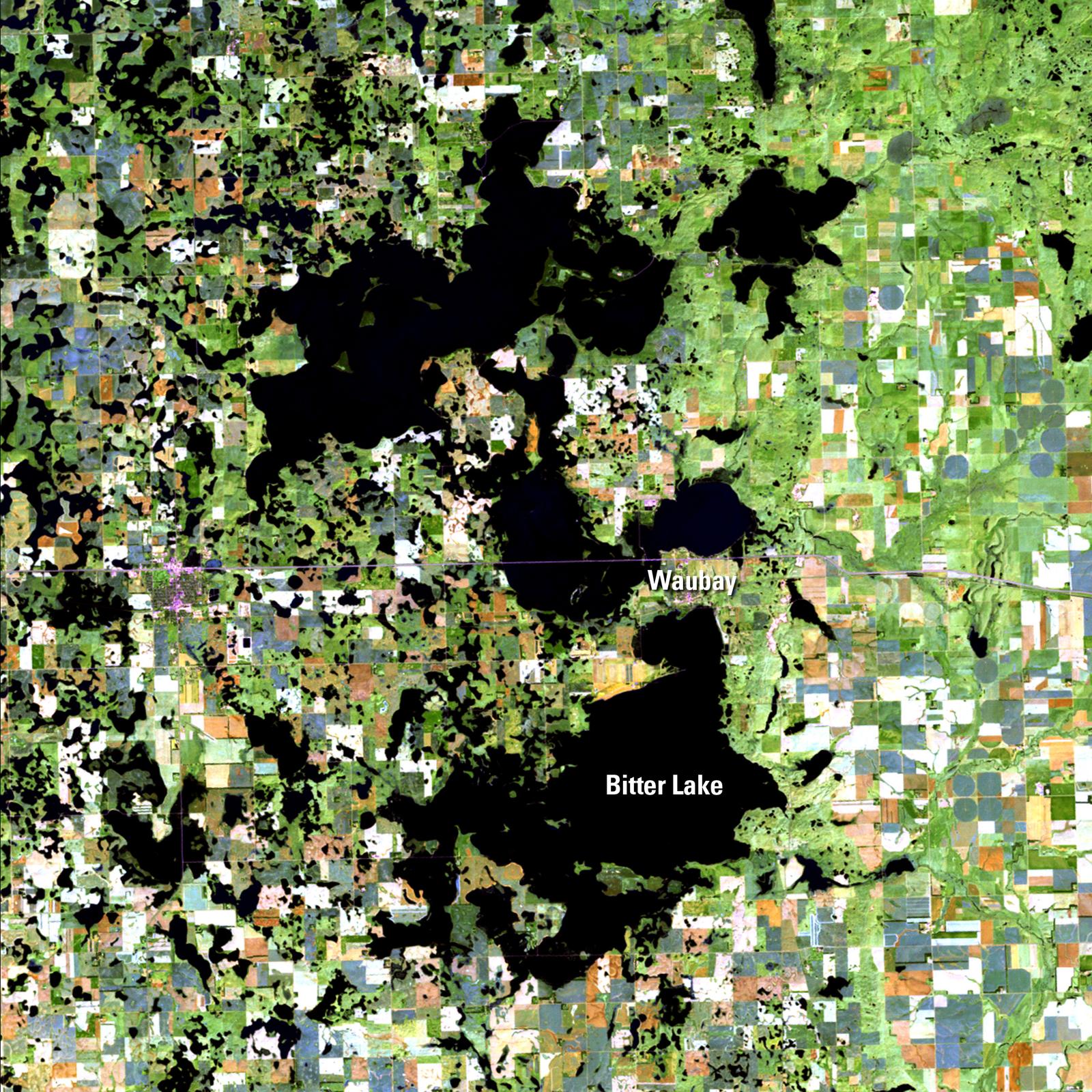Image of the Week - Lakes of Eastern Day County, South Dakota