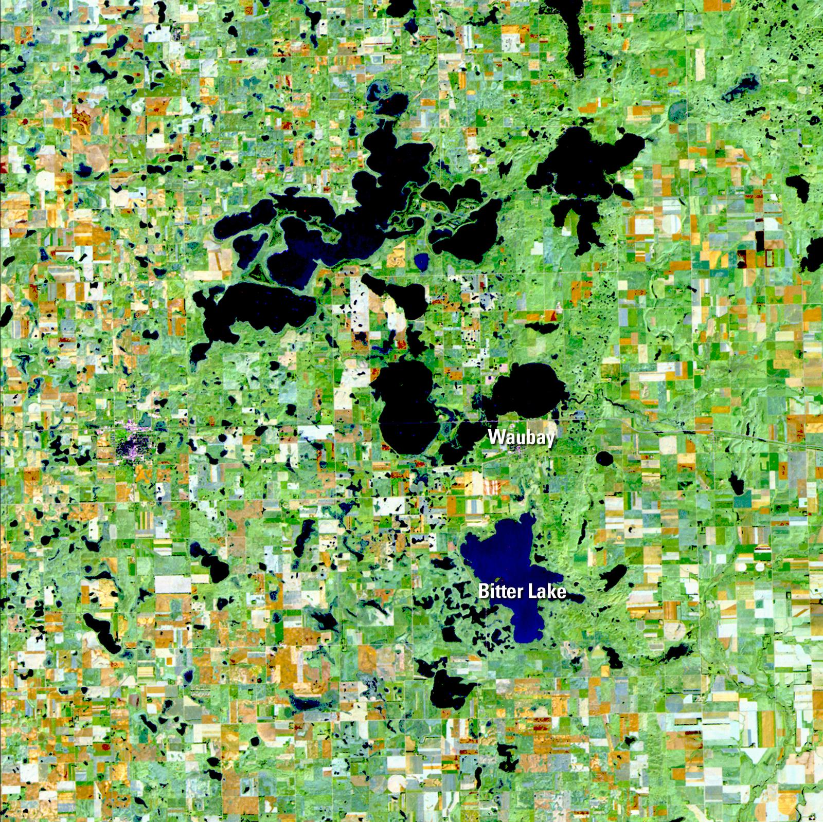Image of the Week - Lakes of Eastern Day County, South Dakota