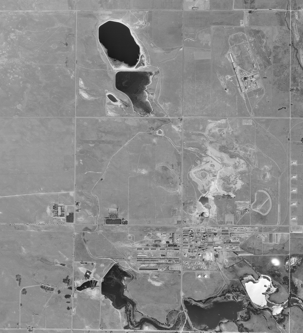 Sept. 25, 1953, USGS Aerial Photo — Rocky Mountain Arsenal National Wildlife Refuge location
