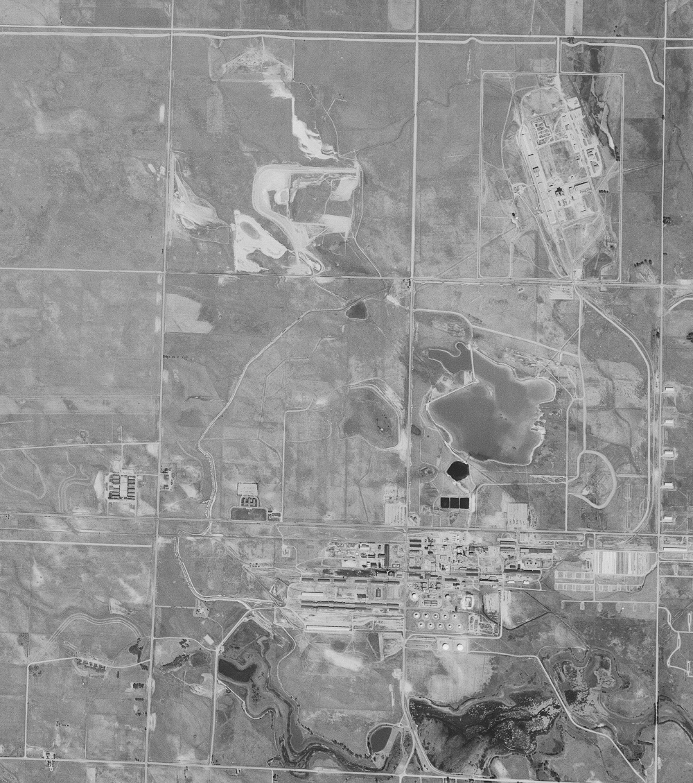 Aug. 7, 1971, USGS Aerial Photo — Rocky Mountain Arsenal National Wildlife Refuge location