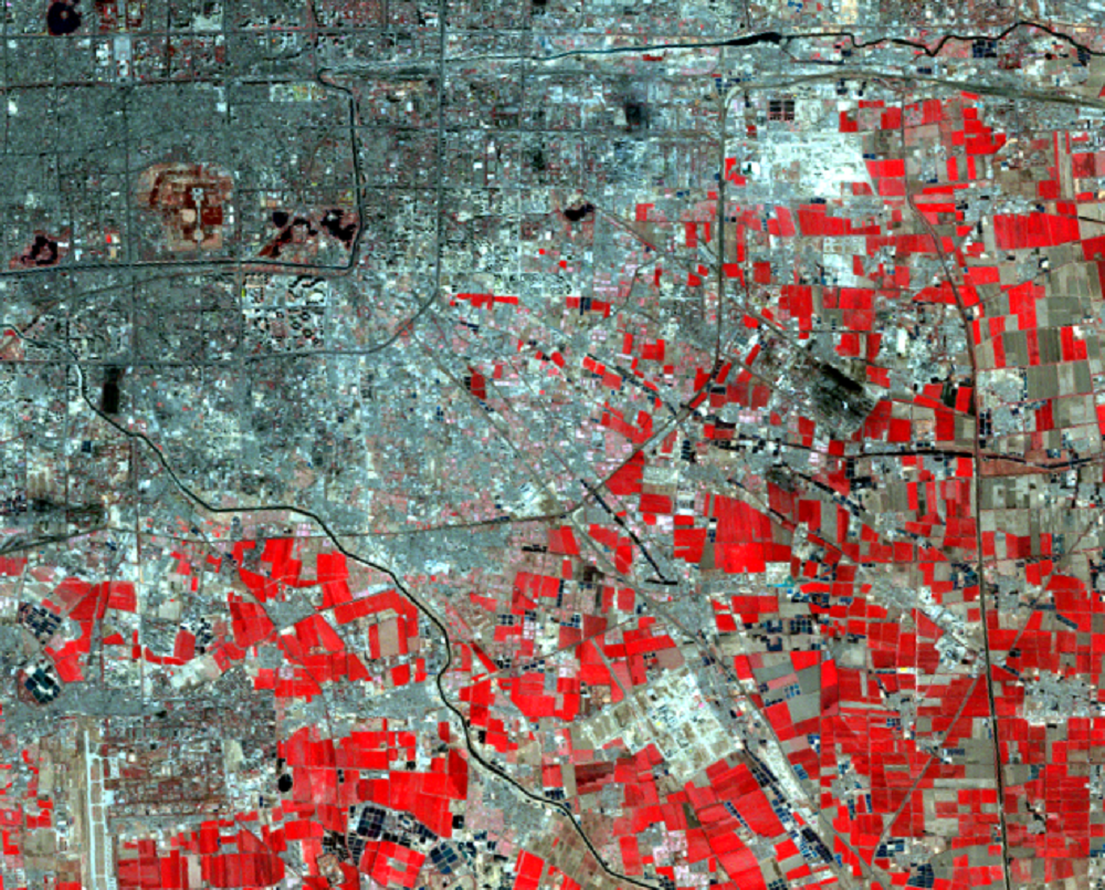 Apr. 9, 1995, Landsat 5 (path/row 123/32) — Beijing, China