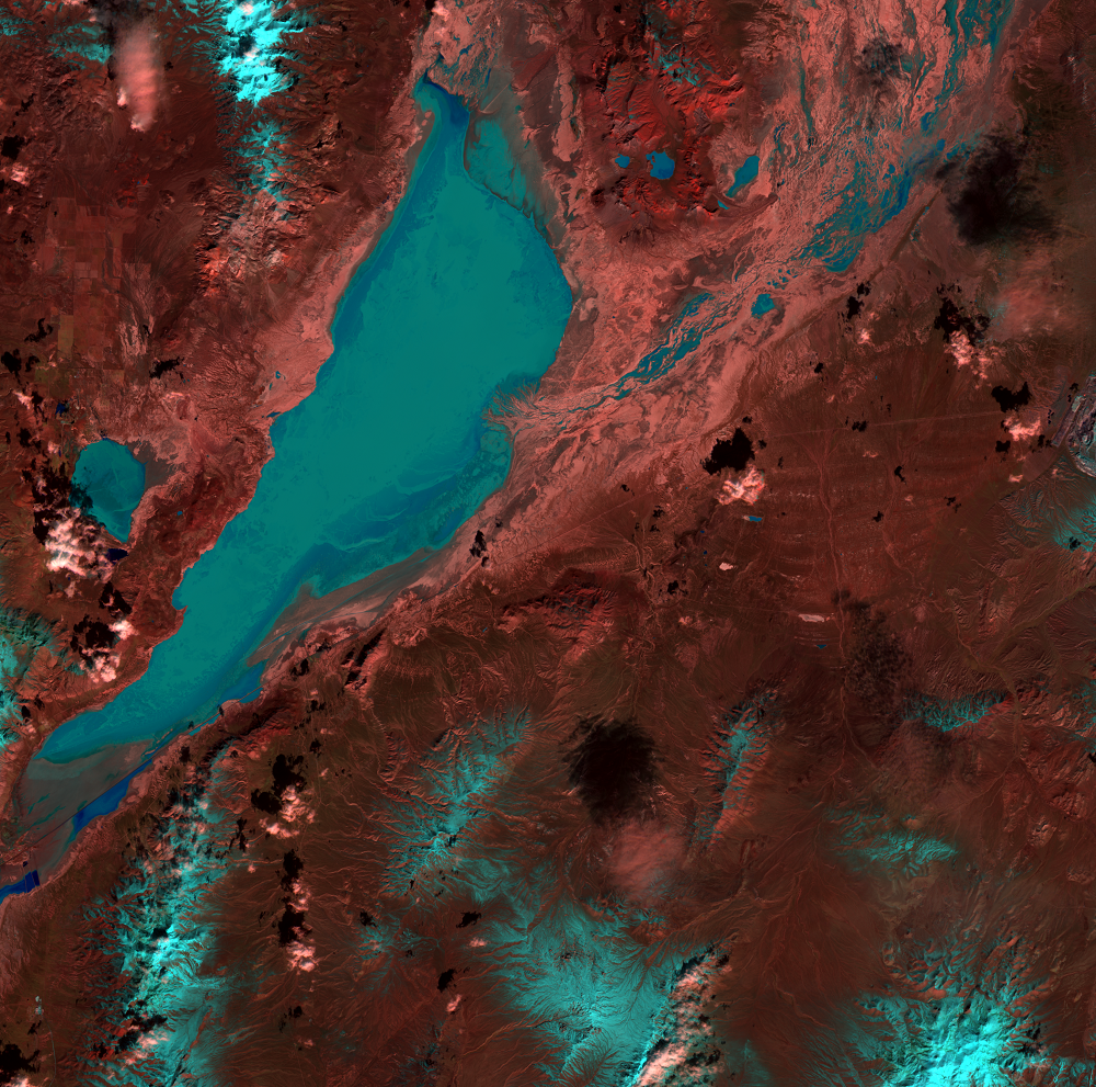 Feb. 26, 2017, Sentinel-2A — Lake formation on Black Rock Playa, Nevada, USA