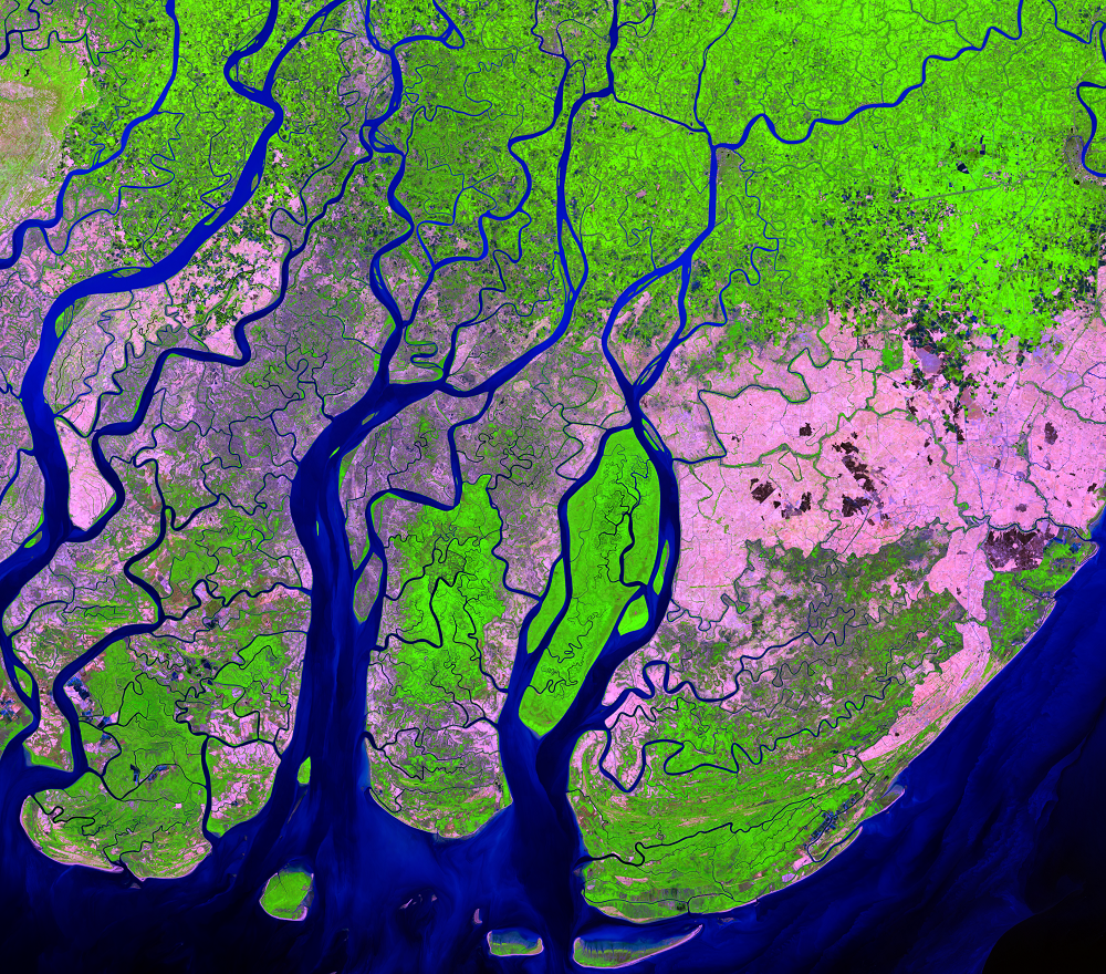 Feb. 6, 2017, Landsat 8 (path/row 133/49) — Ayeyarwady Delta, Myanmar