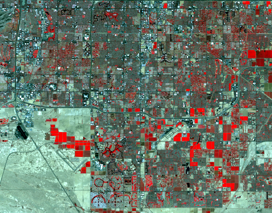 Oct. 19, 2011, Landsat 5 (path/row 37/37) — Chandler, Arizona, USA