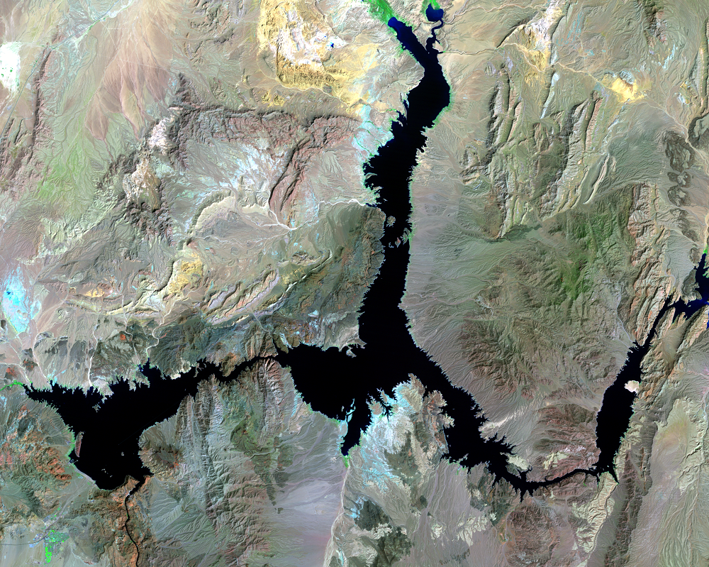 Sep. 10, 1992, Landsat 5 (path/row 39/35) — Lake Mead, USA