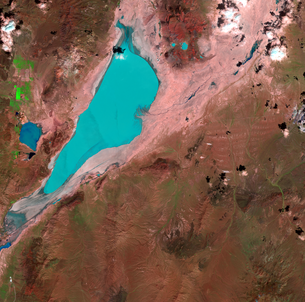Apr. 27, 2017, Sentinel-2A — Lake formation on Black Rock Playa, Nevada, USA