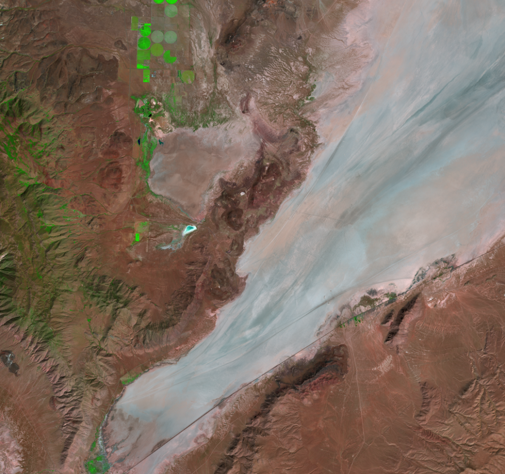 Sep. 3, 2020, Landsat 8 (path/row 43/32) — Burning Man, Nevada, USA