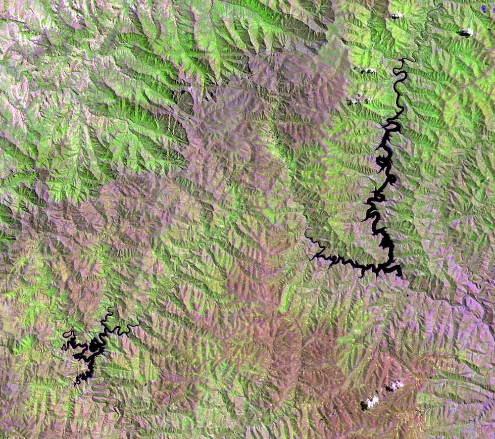 Mar. 8, 2015, Landsat 8 (path/row 170/80) — Lesotho Highlands Water Project