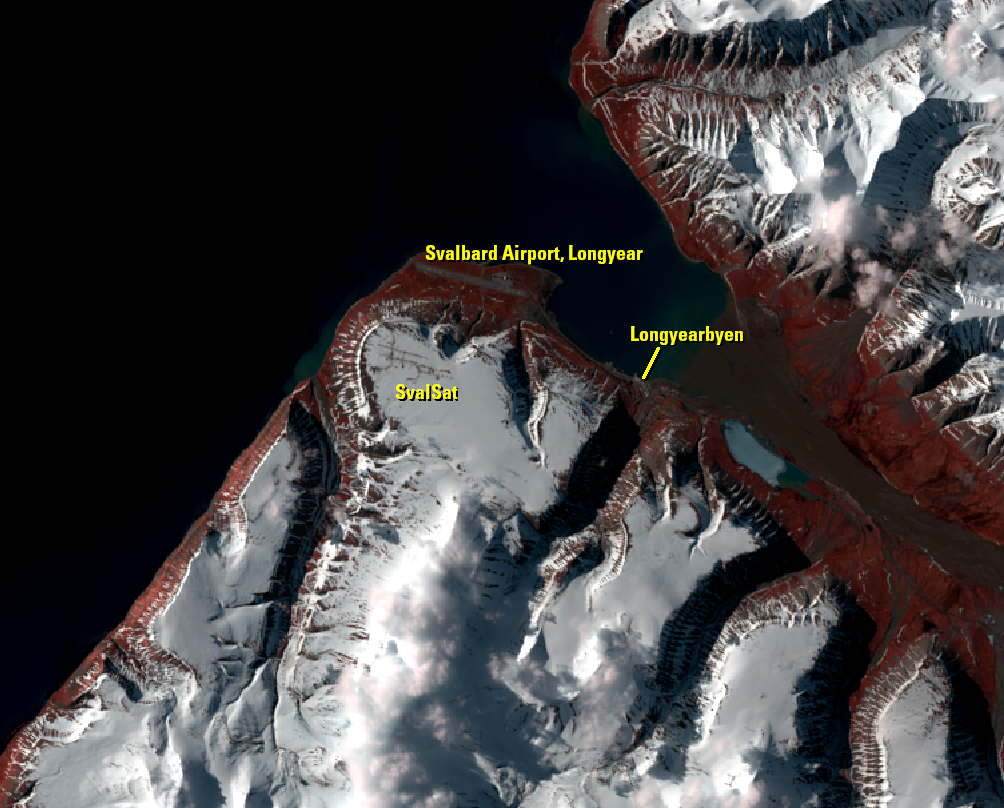 June 15, 2019, Landsat 8 (path/row 25/240) — SvalSat ground station, Svalbard, Norway