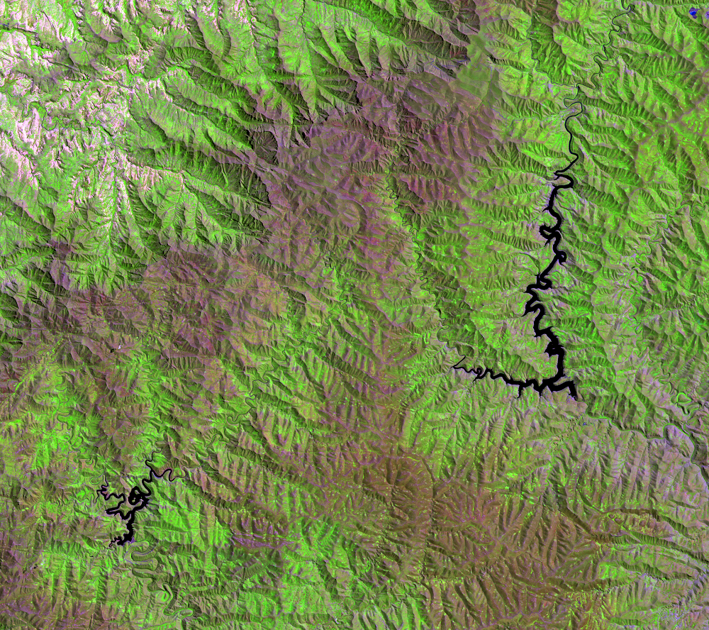 Mar. 5, 2020, Landsat 8 (path/row 170/80) — Lesotho Highlands Water Project