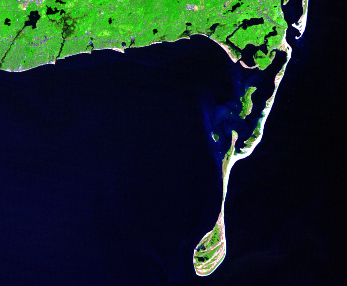 Sep. 11, 2011, Landsat 5 (path/row 11/31) — Monomoy Island, Cape Cod, Massachusetts, USA