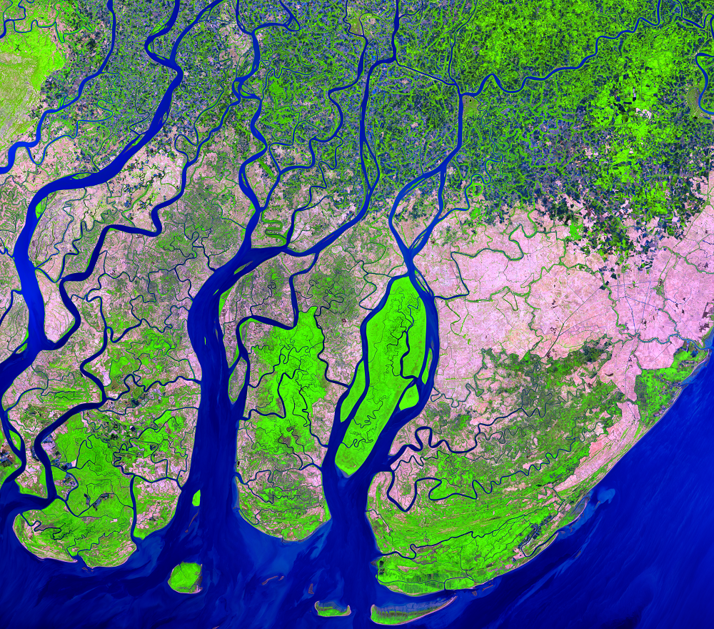 Jan. 14, 2020, Landsat 8 (path/row 133/49) — Ayeyarwady Delta, Myanmar
