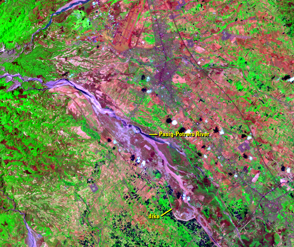 Apr. 3, 2002, Landsat 7 (path/row 116/50) — Pasig-Potrero River, Philippines