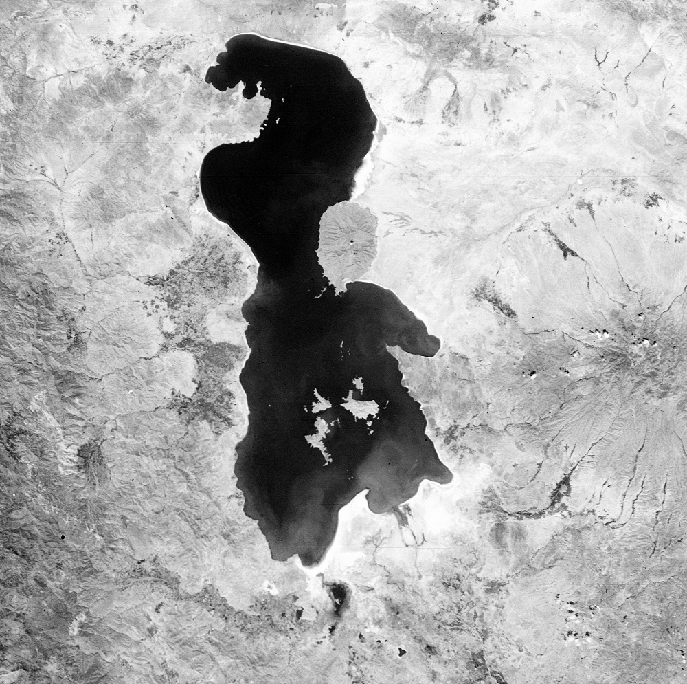 Sep. 1, 1963, ARGON satellite — Lake Urmia, Iran