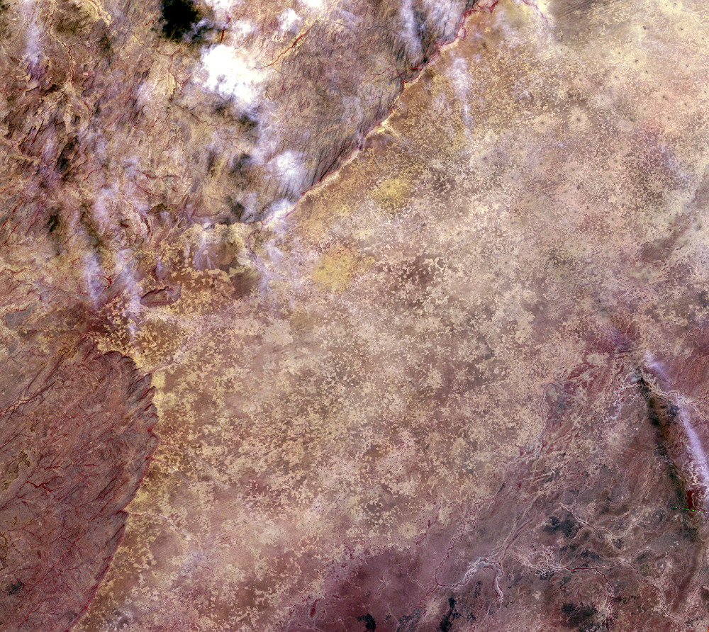 Nov. 13, 14, 1972, Landsat 1 (path/row 210,211/50,51) — Seno Plain, Mali