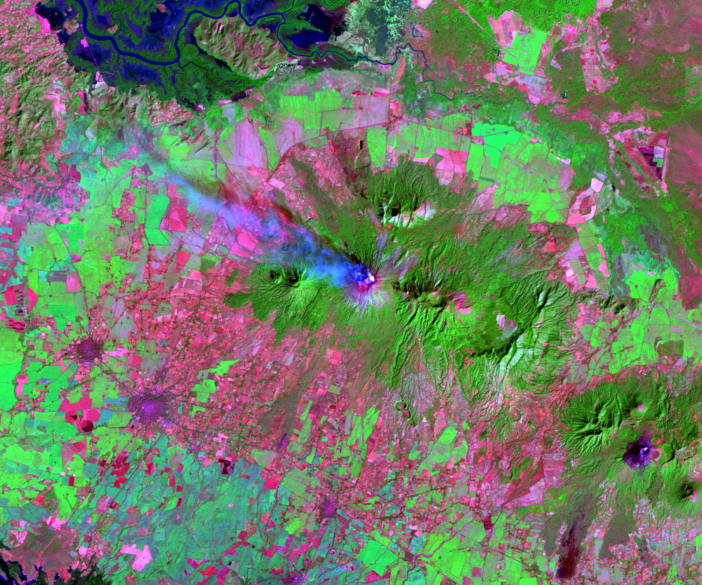 Jan. 6, 1987, Landsat 5 (path/row 17/51) — San Cristóbal volcano, Nicaragua