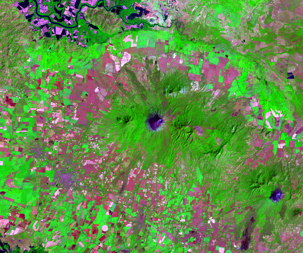Feb. 9, 2017, Landsat 8 (path/row 17/51) — San Cristóbal volcano, Nicaragua
