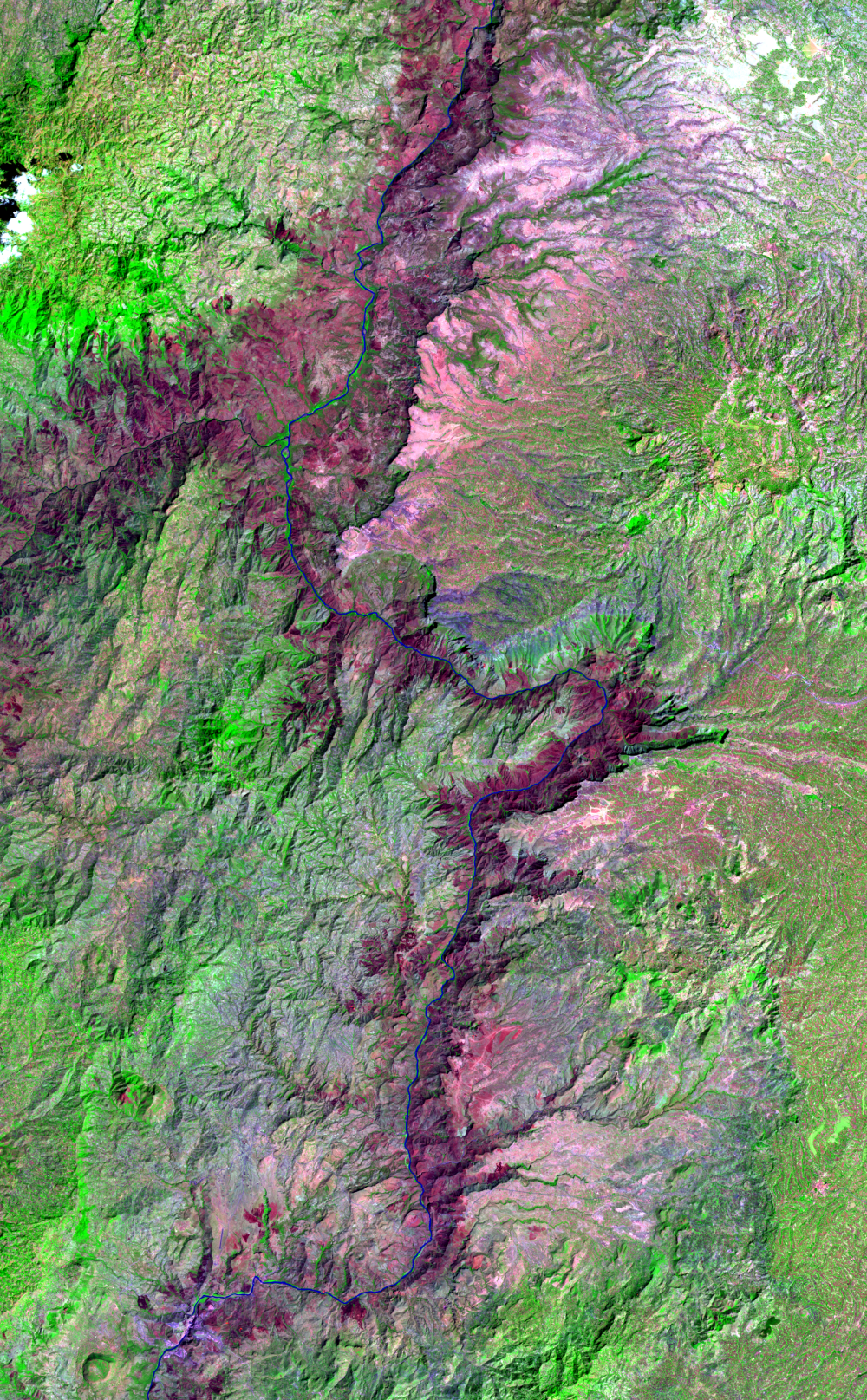 Jan. 25, 2014, Landsat 8 (path/row 169/55) — Gibe III dam, Ethiopia