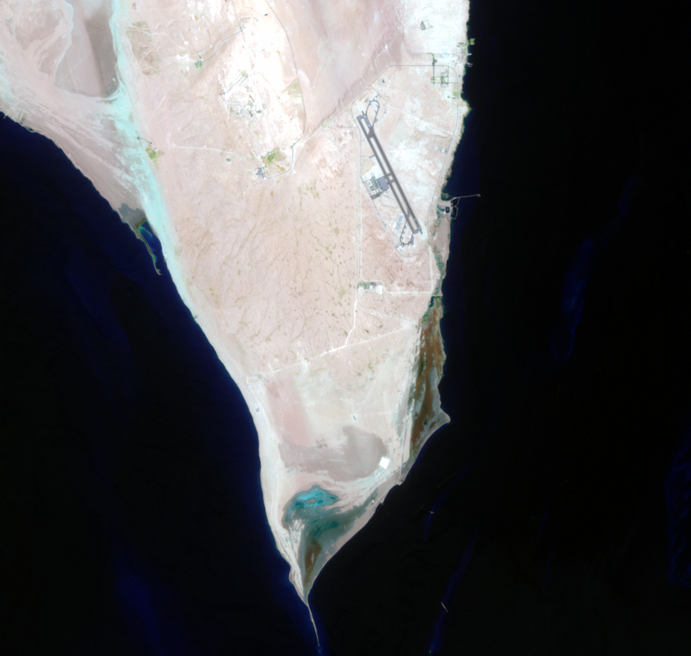Aug. 15, 2001, Landsat 7 (path/row 163/42) — Durrat Al Bahrain