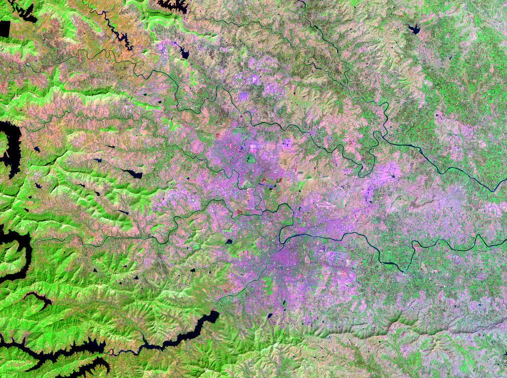 Nov. 14, 2008, Landsat 5 (path/row 147/47) — Pune, India