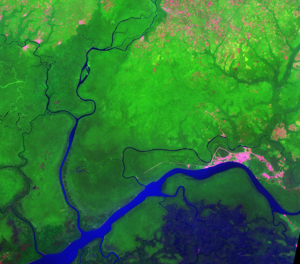 Jan. 4, 2017, Landsat 8 (path/row 190/56) — Gilli Gilli Forest Reserve, Nigeria