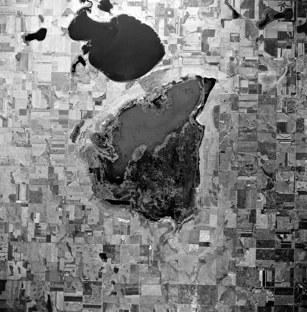 Sep. 24, 1952, USGS Aerial Photo Single Frames — Lake Thompson, South Dakota, USA