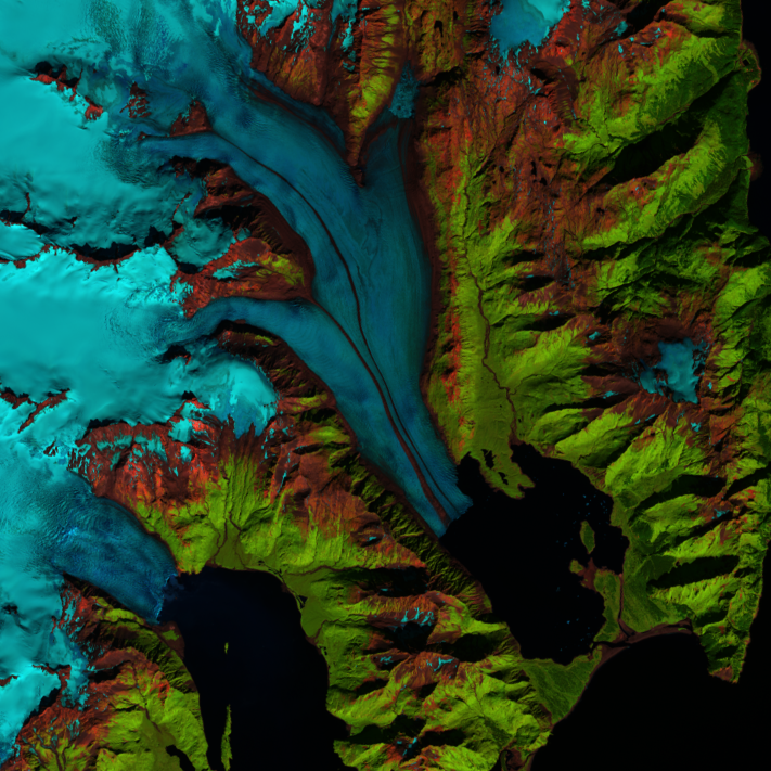 Sep. 4, 2018, Landsat 8 (path/row 69/18) — Bear Glacier, Alaska, USA