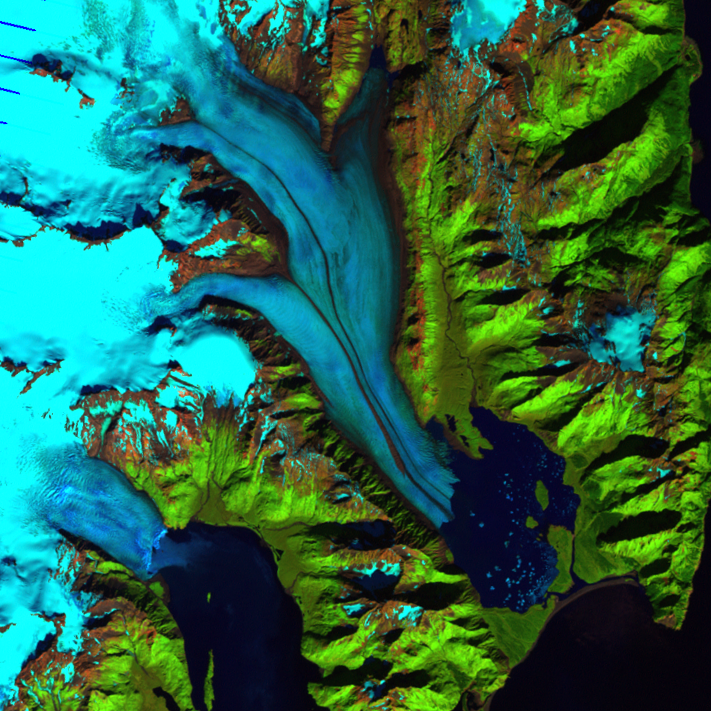 Sep. 15, 2010, Landsat 7 (path/row 68/18) — Bear Glacier, Alaska, USA