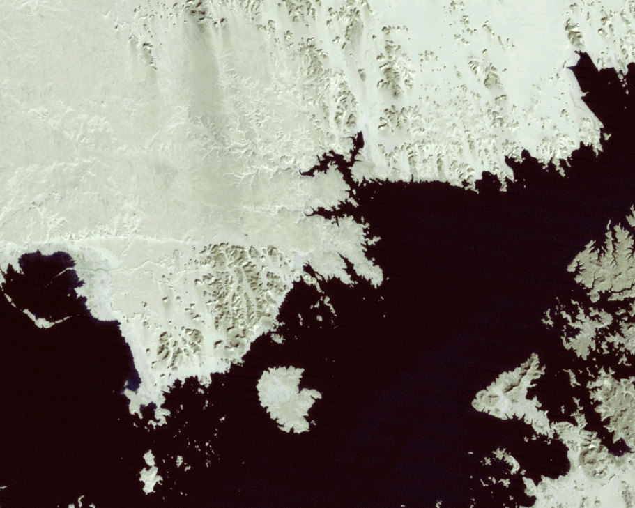 Dec. 8 and 15, 1989, Landsat 4 (path/row 175,176/44) — location of Mubarak Pumping Station, Lake Nasser, Egypt