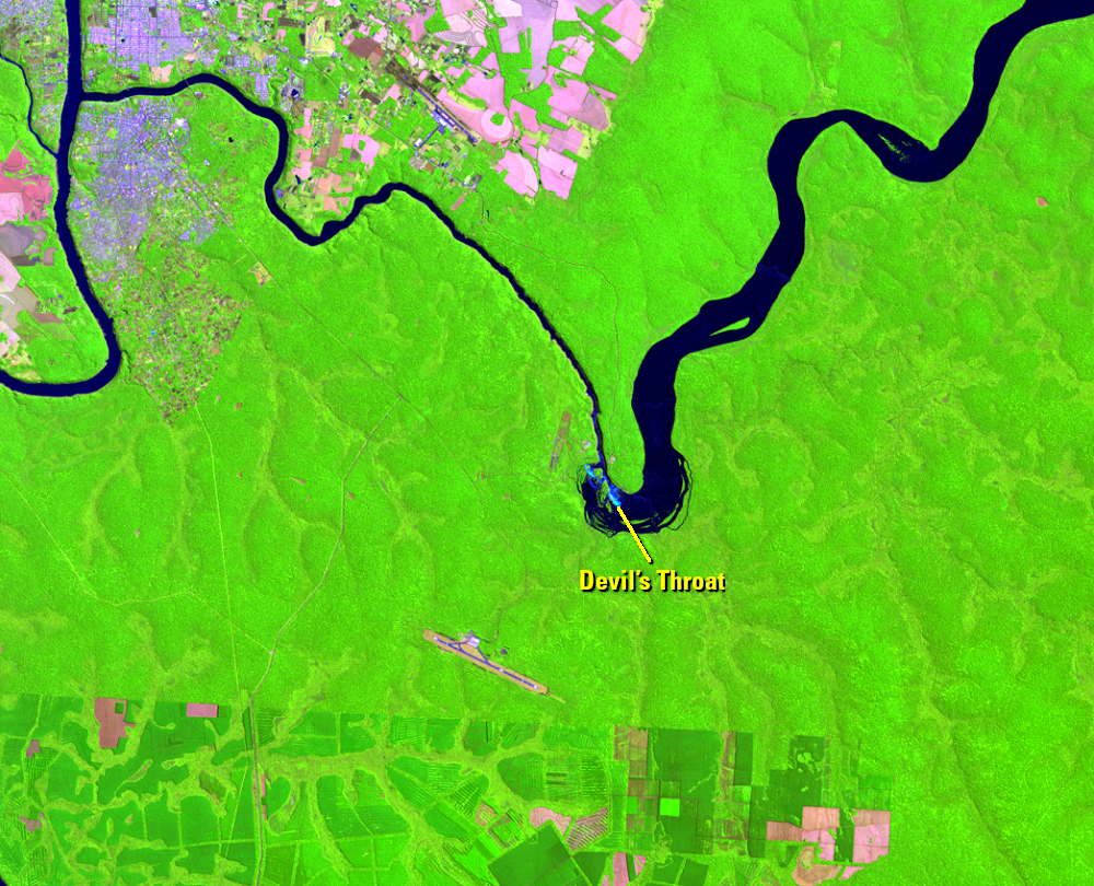 Set. 23, 2020, Landsat 8 (path/row 224/78) — Iguazú Falls, South America