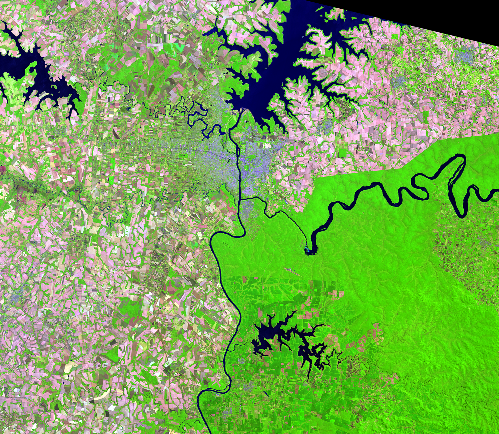 Sept. 23, 2020, Landsat 8 (path/row 224/78) — Iguazú, South America