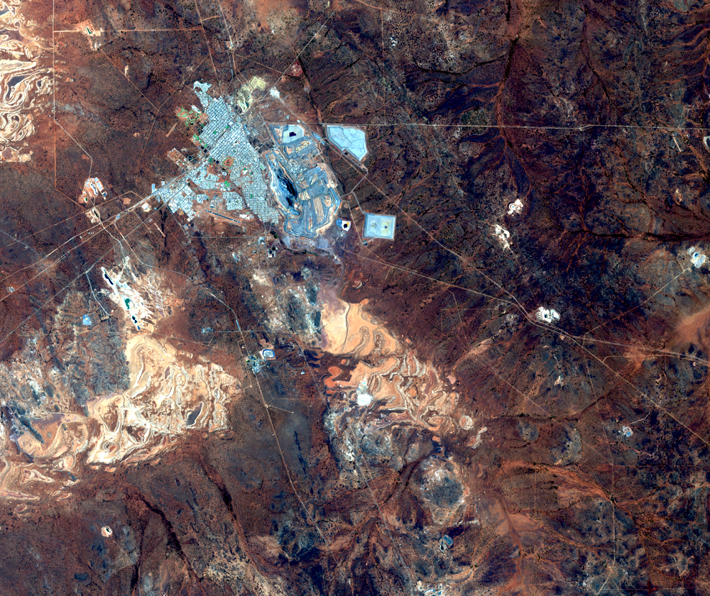 Jan. 24, 2021, Landsat 8 (path/row 109/81) — Kalgoorlie-Boulder, Western Australia