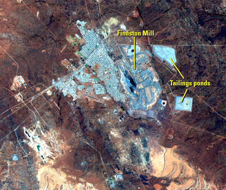 Jan. 24, 2021, Landsat 8 (path/row 109/81) — Super Pit, Western Australia