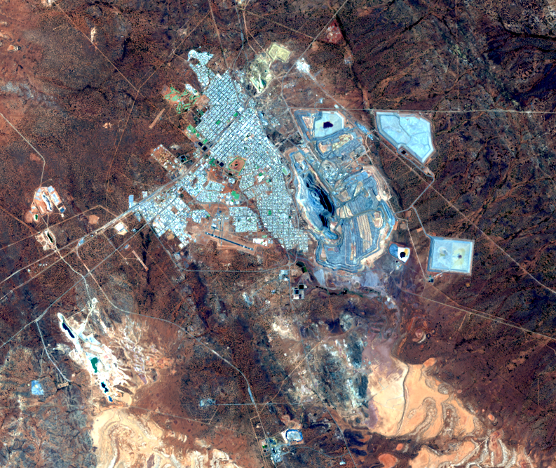 Jan. 24, 2021, Landsat 8 (path/row 109/81) — Super Pit, Western Australia