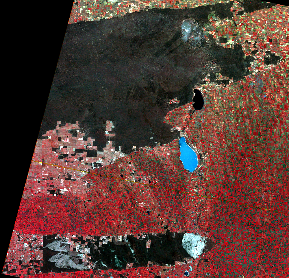 Sept. 19, 1977, Landsat 2 (path/row 101/85) — Wyperfeld National Park, Australia