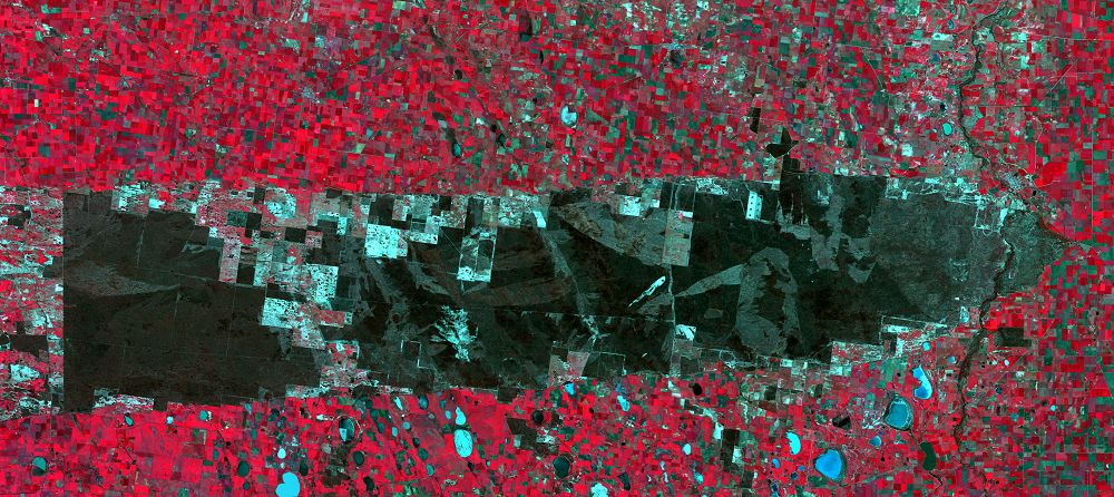 Sept. 21, 1987, Landsat 5 (path/row 95/85) — Little Desert National Park, Australia