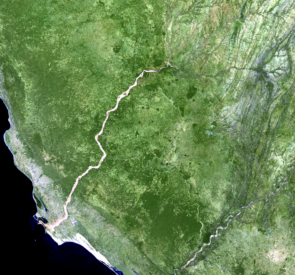 Mar. 31, 2014, Landsat 8 (path/row 160/77) — deforestation in Madagascar