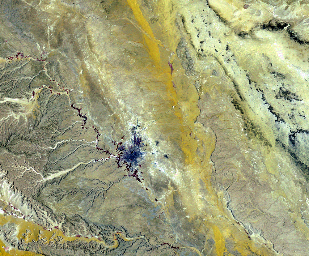 Aug. 1, 1972, Landsat 1 (path/row 178/43) — Riyadh, Saudi Arabia
