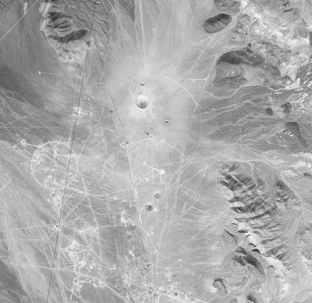 Oct. 1, 1965, Gambit satellite — Sedan Crater, Yucca Flat, Nevada, USA