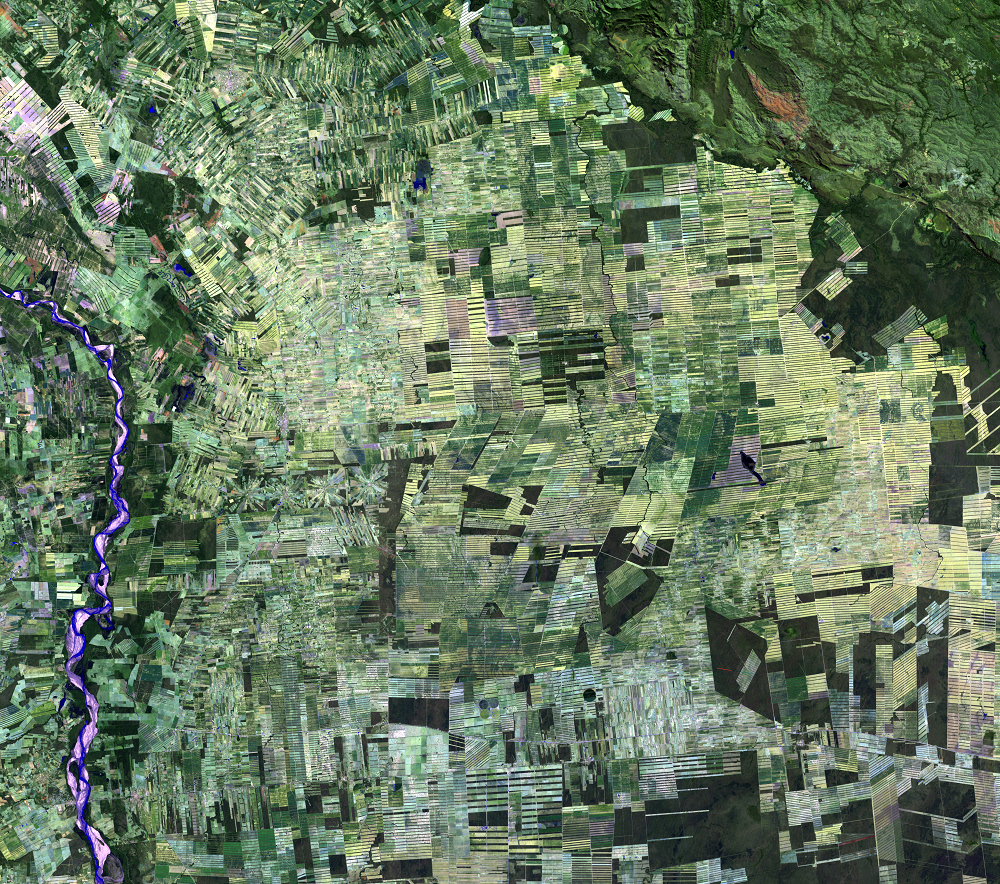 July 20, 2010, Landsat 5 (path/row 230/72) — Deforestation, Santa Cruz, Bolivia