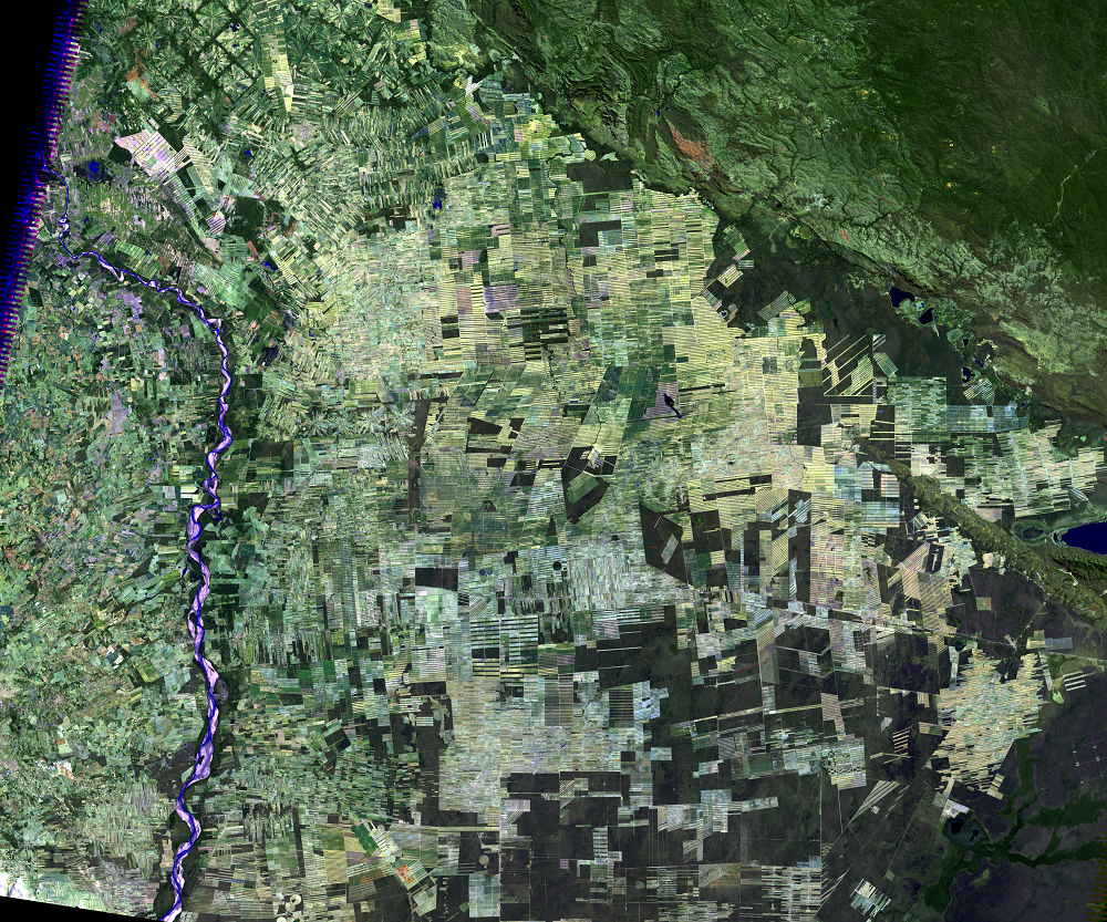 July 20, 2010, Landsat 5 (path/row 230/72) — Santa Cruz, Bolivia