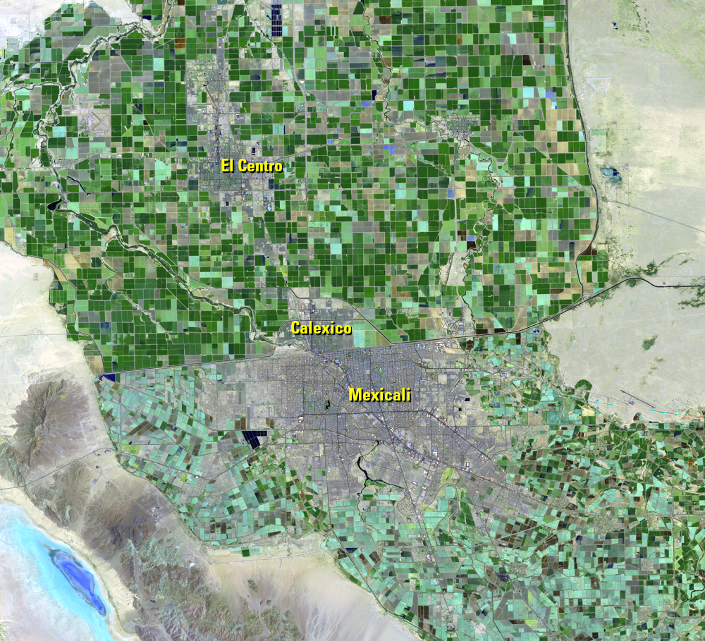 June 27, 2011, Landsat 5 (path/row 39/37) — Mexicali