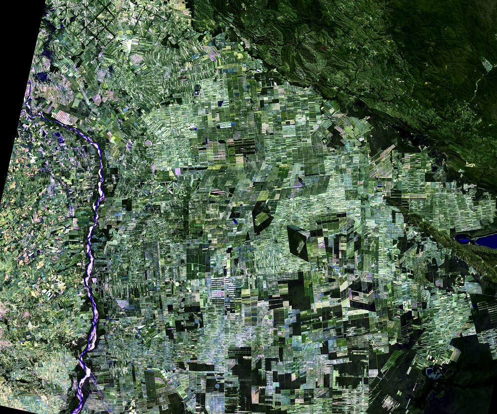 July 23, 2017, Landsat 8 (path/row 230/72) — Santa Cruz, Bolivia