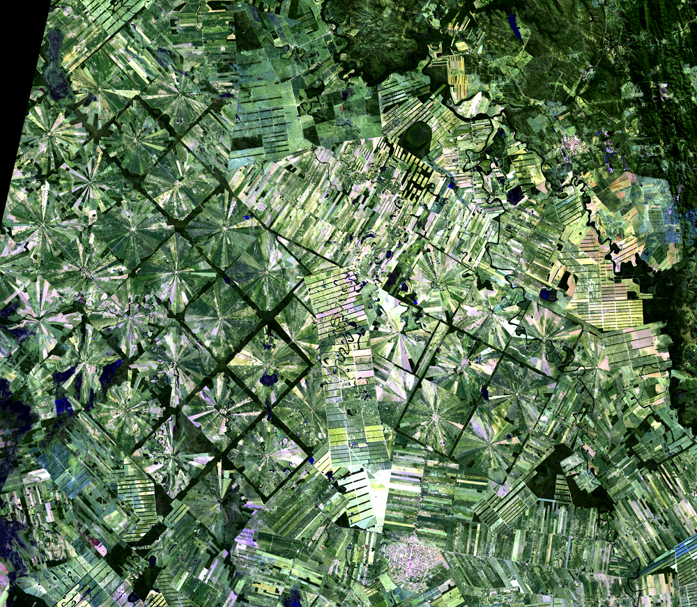 July 23, 2017, Landsat 8 (path/row 230/72) — San Julian resettlement, Bolivia