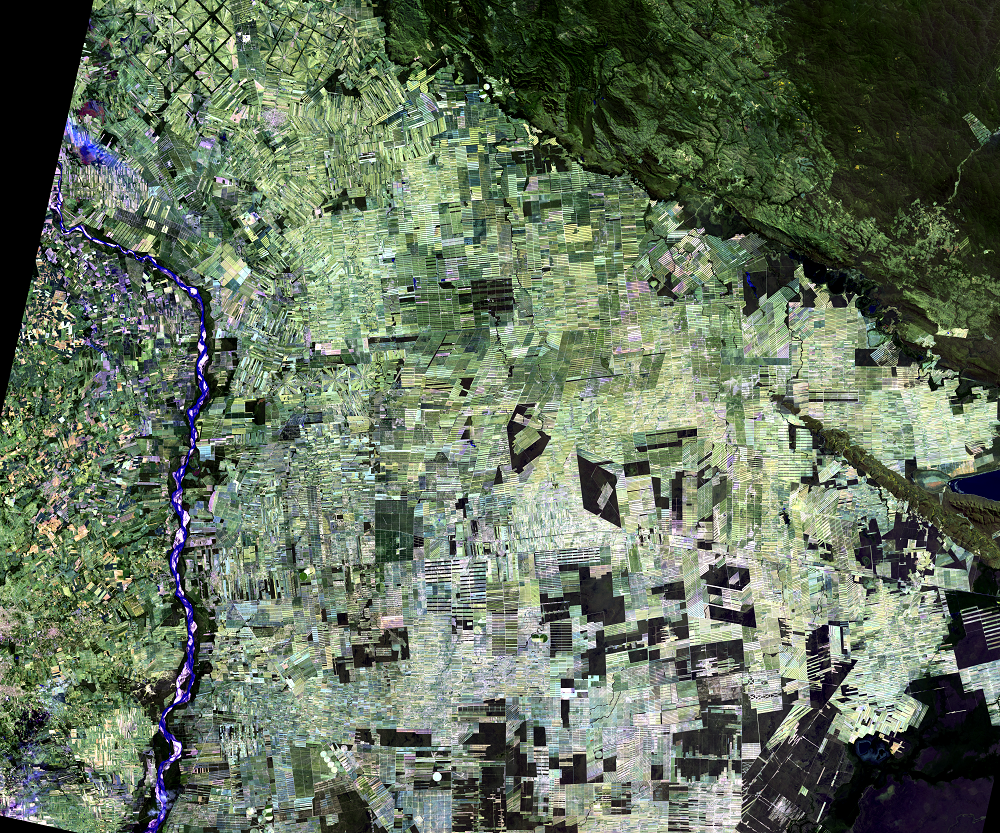 July 29, 2019, Landsat 8 (path/row 230/72) — Santa Cruz, Bolivia