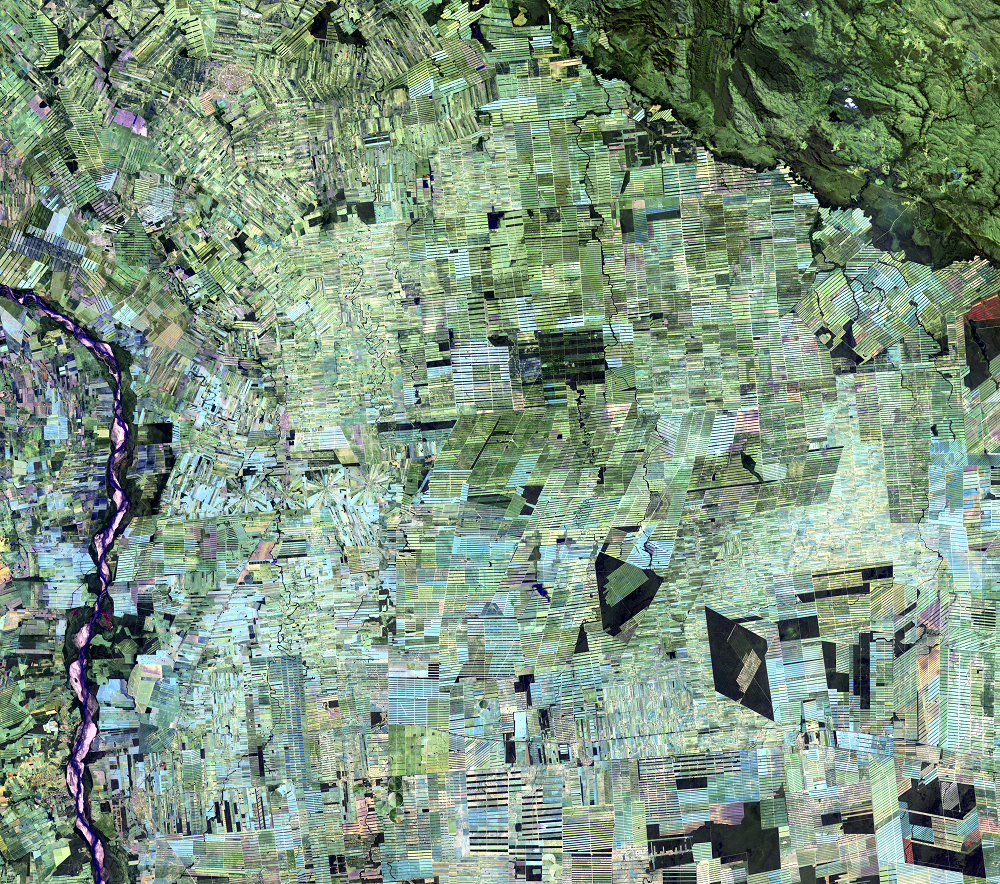 Aug. 19, 2021, Landsat 8 (path/row 230/72) — Deforestation, Santa Cruz, Bolivia
