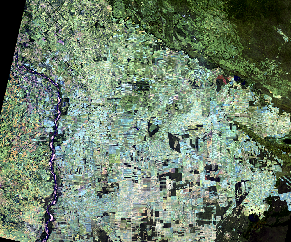Aug. 19, 2021, Landsat 8 (path/row 230/72) — Santa Cruz, Bolivia